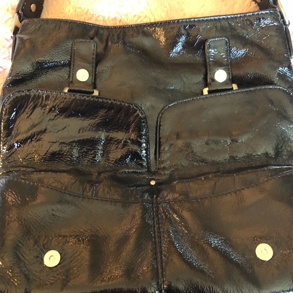Michael Kors “Ranger” blk patent leather handbag - Picture 3 of 8
